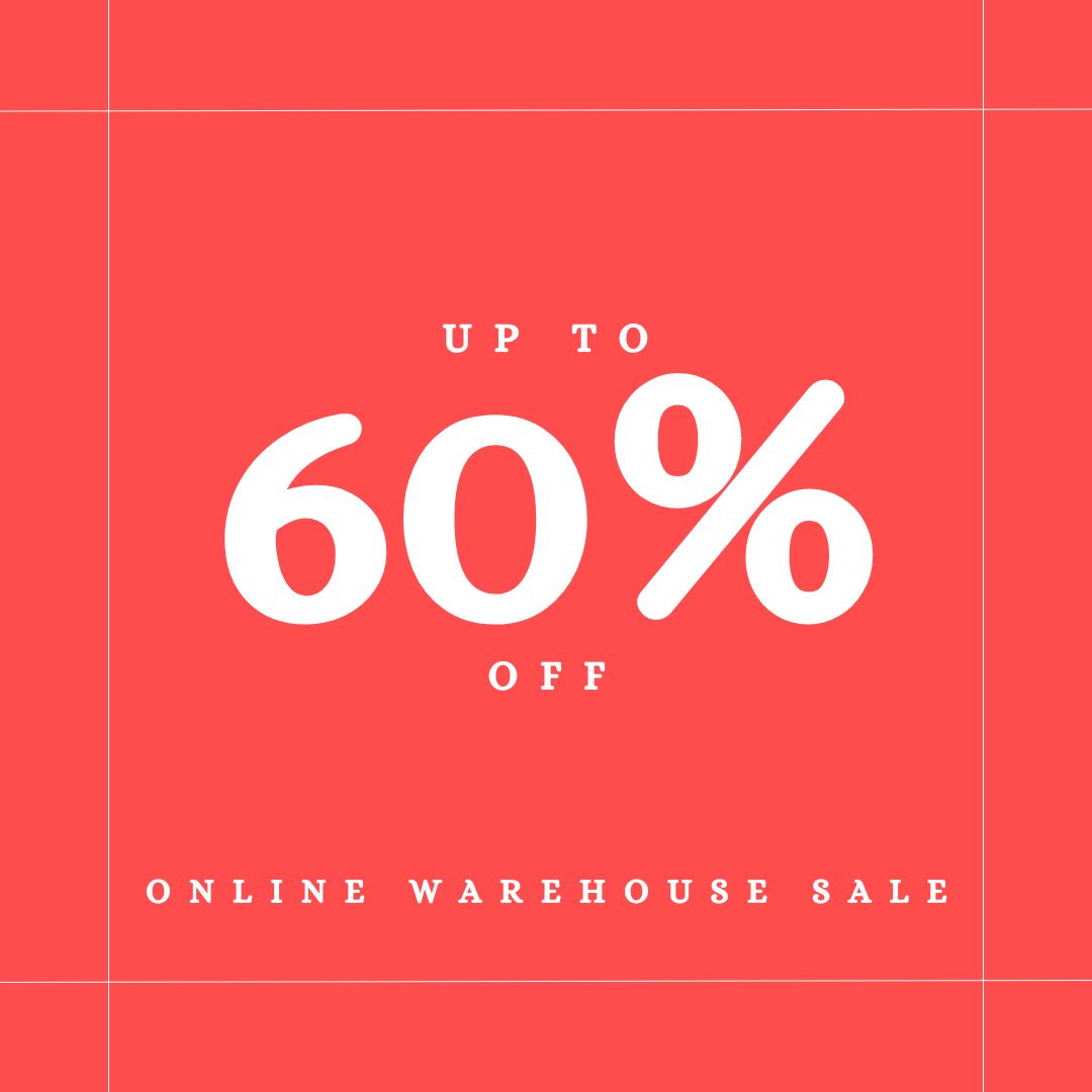 up to 60% off online warehouse sale