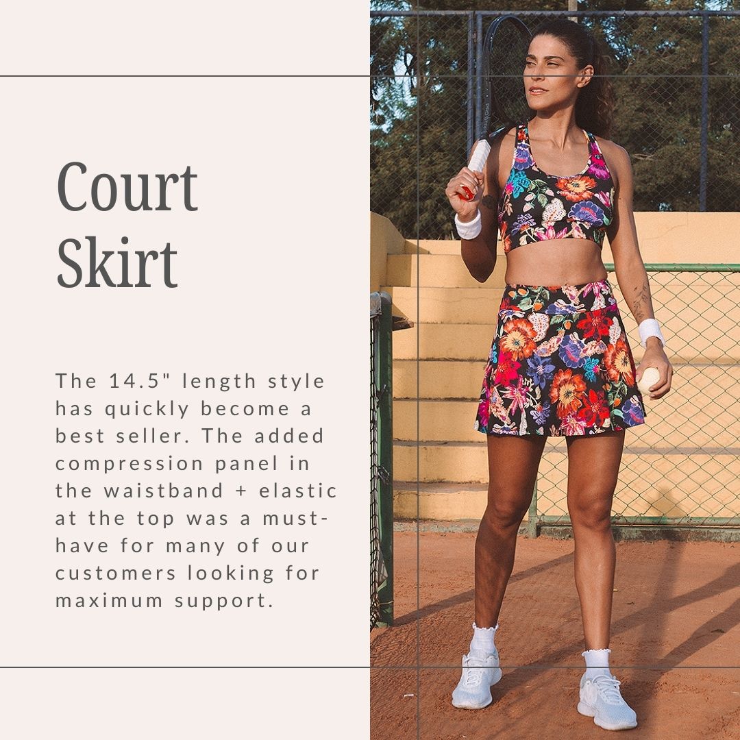 court skirt botanic