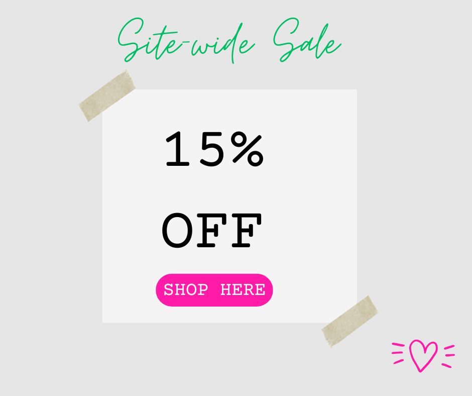 15% off site-wide sale