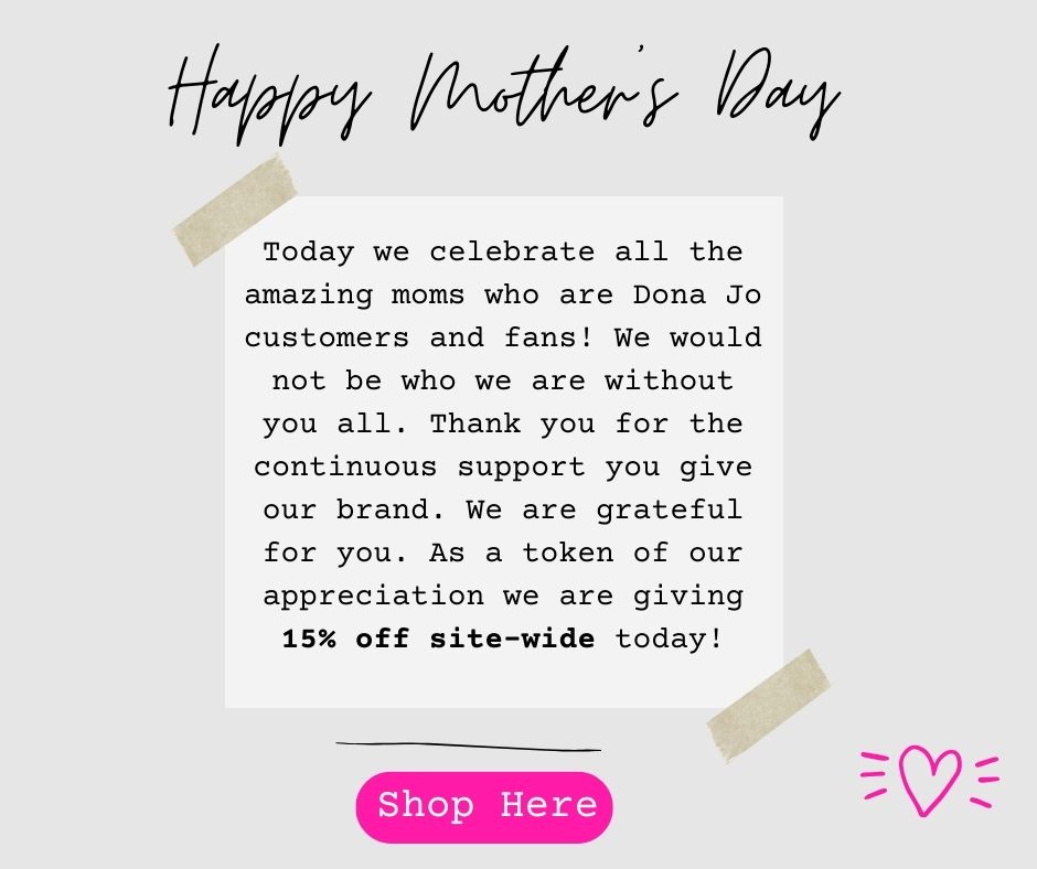 Happy Mother's Day 15% off 