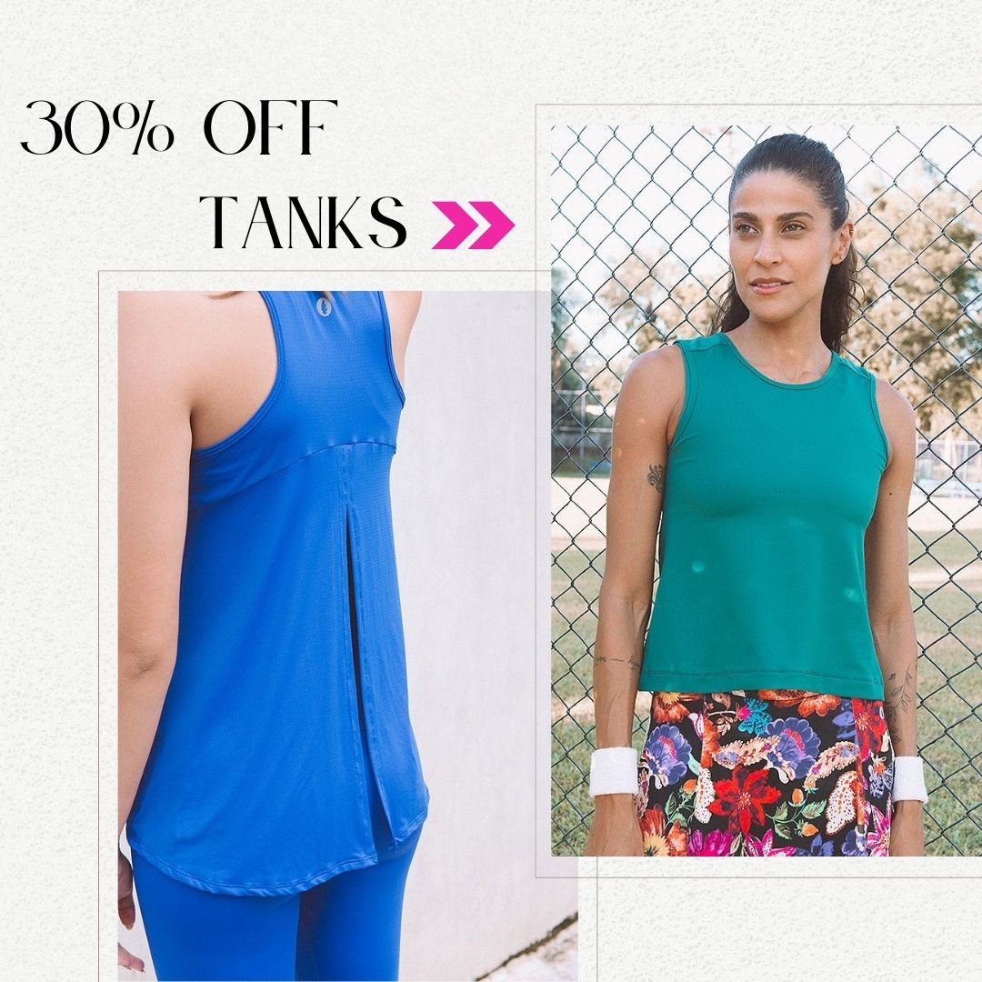 30% off all tanks