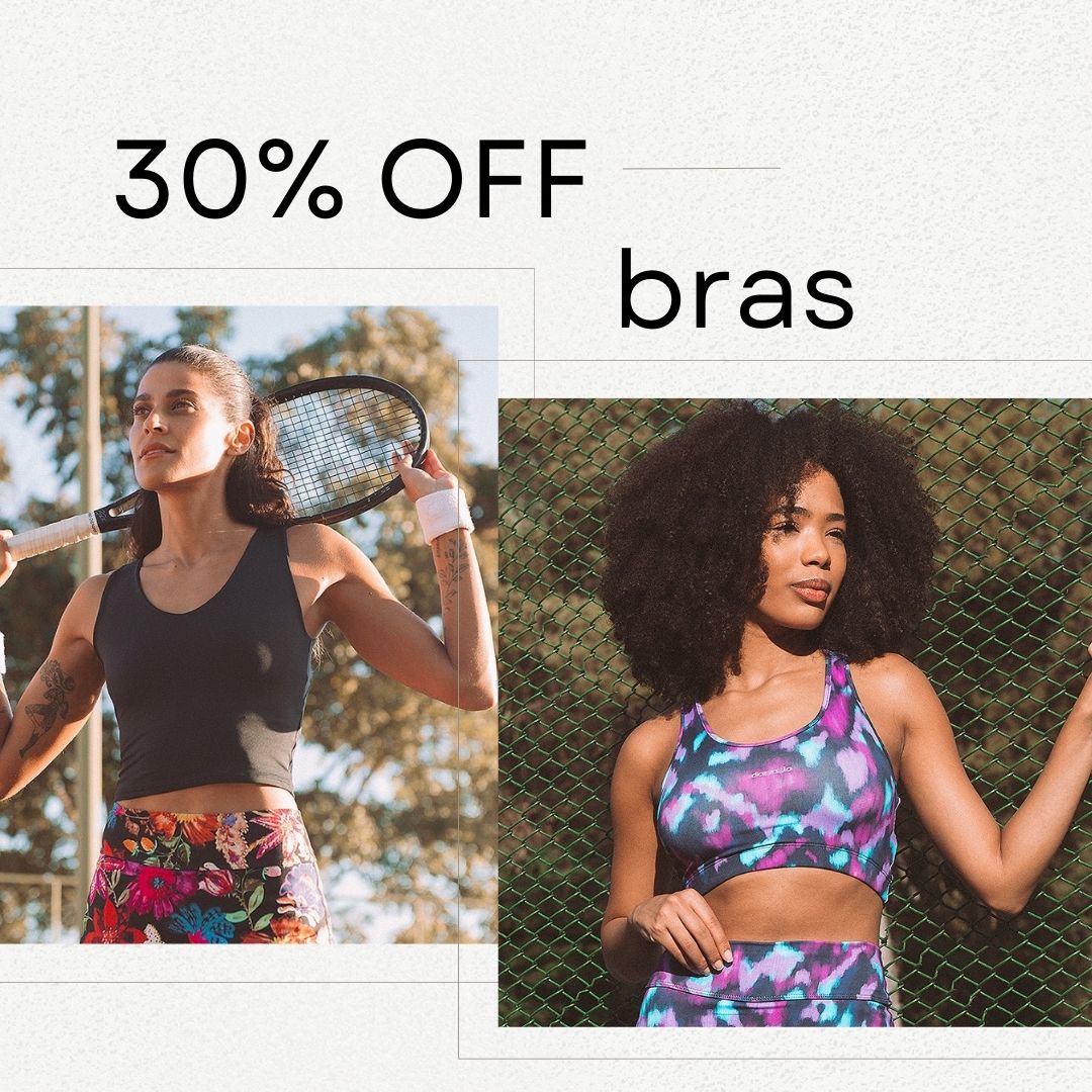 30% off all bras 